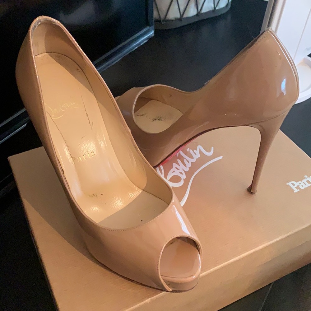 Worn Christian Loubatain heels